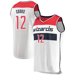 Xavier Cooks Washington Wizards Youth Fast Break Jersey - Association Edition - White