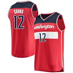 Xavier Cooks Washington Wizards Youth Fast Break Jersey - Icon Edition - Red
