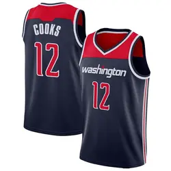 Xavier Cooks Washington Wizards Youth Swingman Jersey - Statement Edition - Navy
